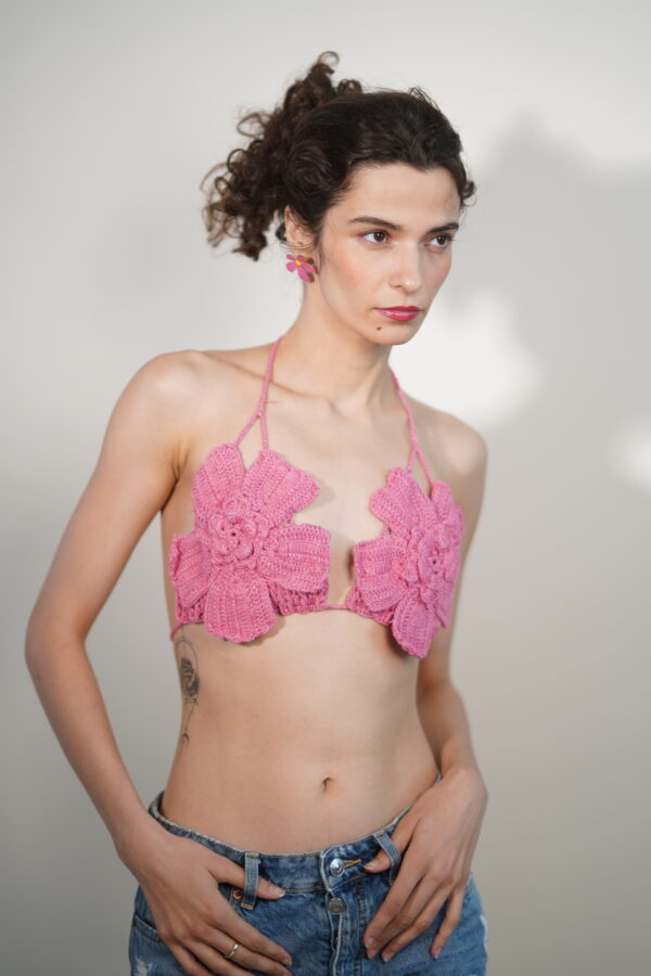 Strawberry Crochet Bralette